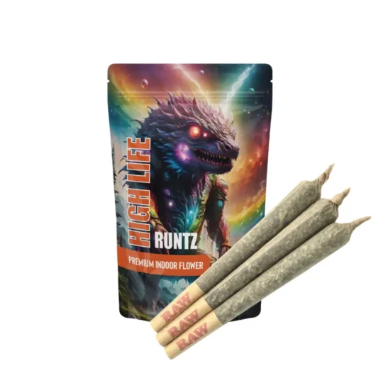 High Life THCNM Prerolls 3-Pack